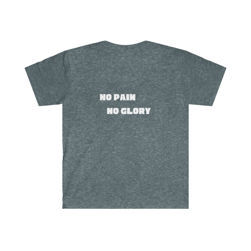 Unisex Softstyle "No Pain"/Mountain" T-Shirt